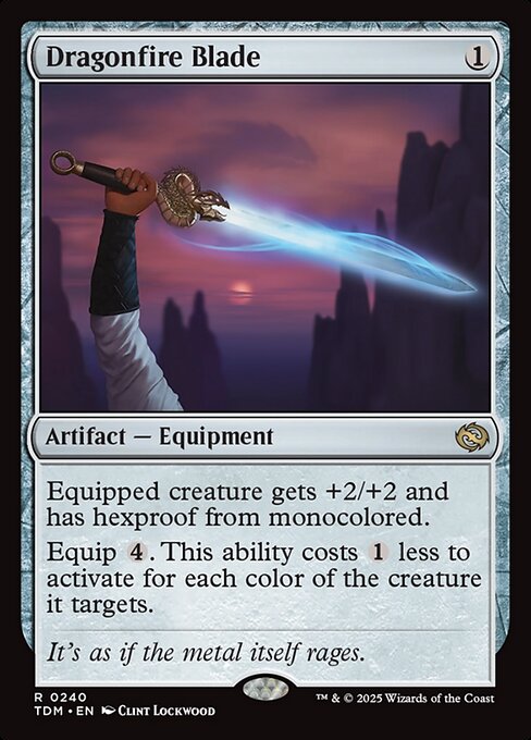 Dragonfire Blade (Foil)